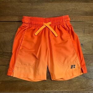 Russell Athletic Vibrant Orange Men's Athletic Shorts